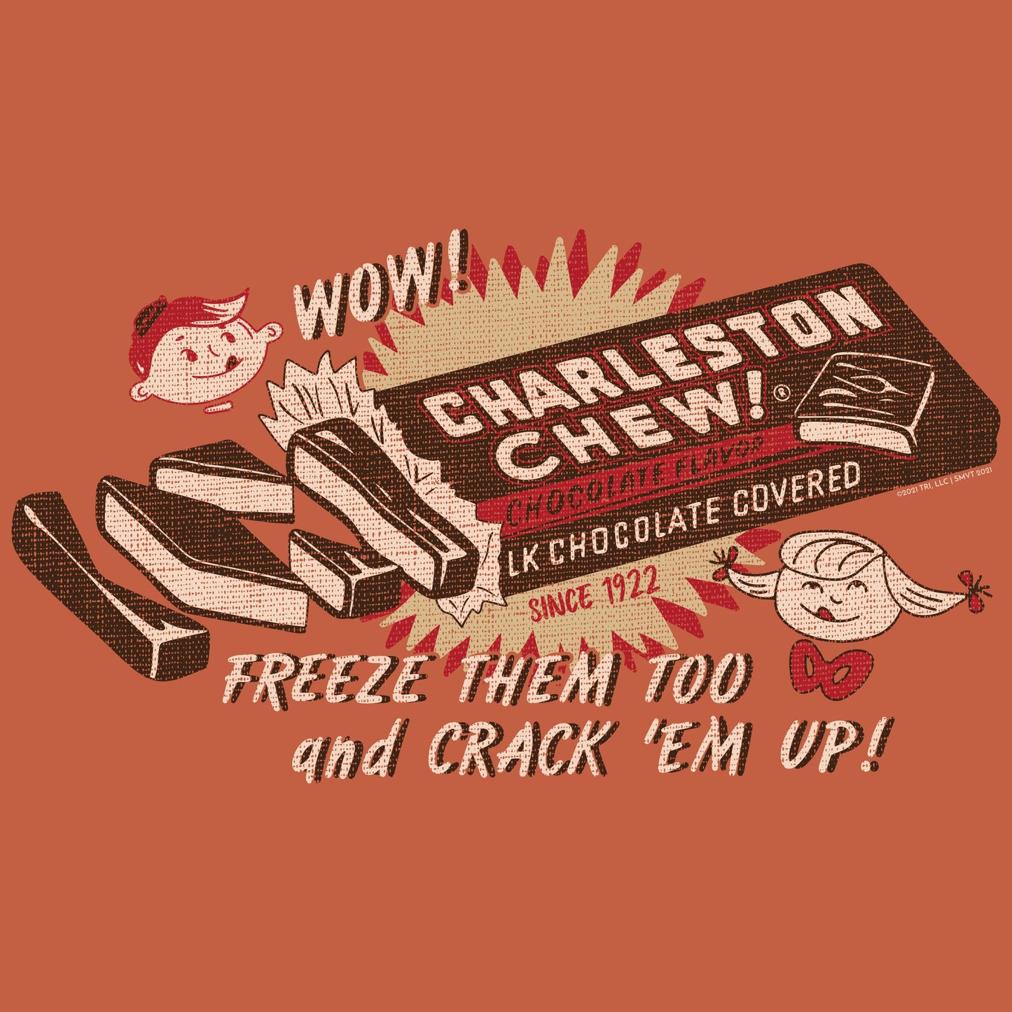 Charleston Chew® Logo Tee | Nostalgic Vintage Advertisement Shirt
