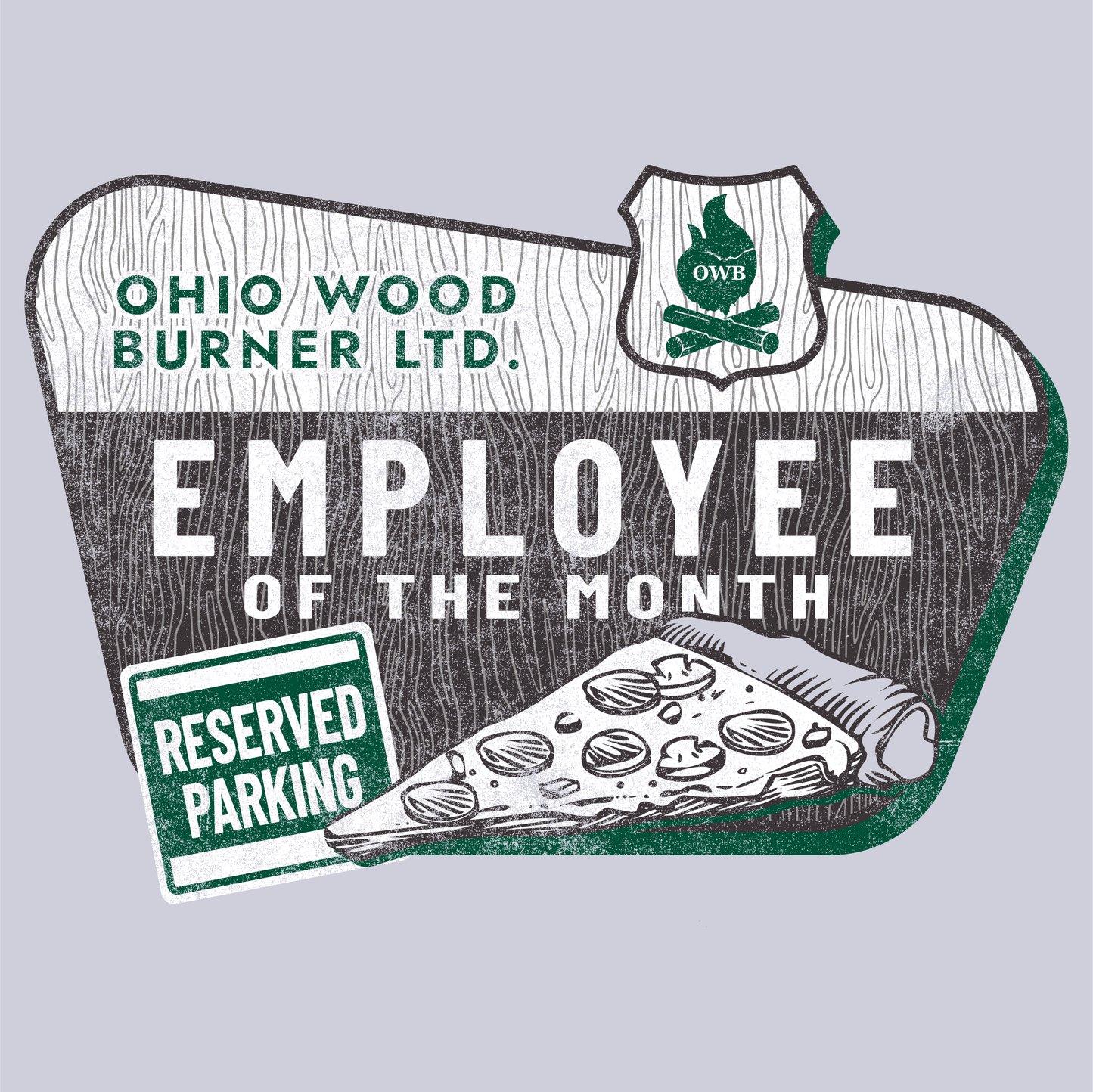 Ohio Wood Burner Ltd. Employee of the Month Unisex T-Shirt