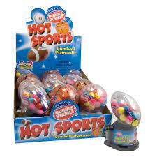 Dubble Bubble Hot Sport Gum Display