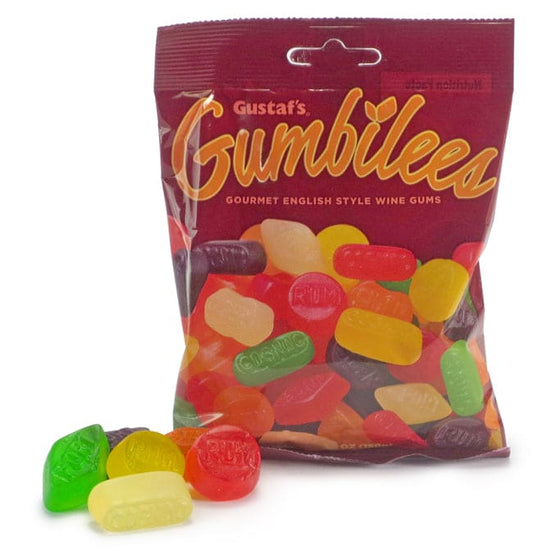 Gustafs Gumbilees Gourmet Wine Gums Peg Bags
