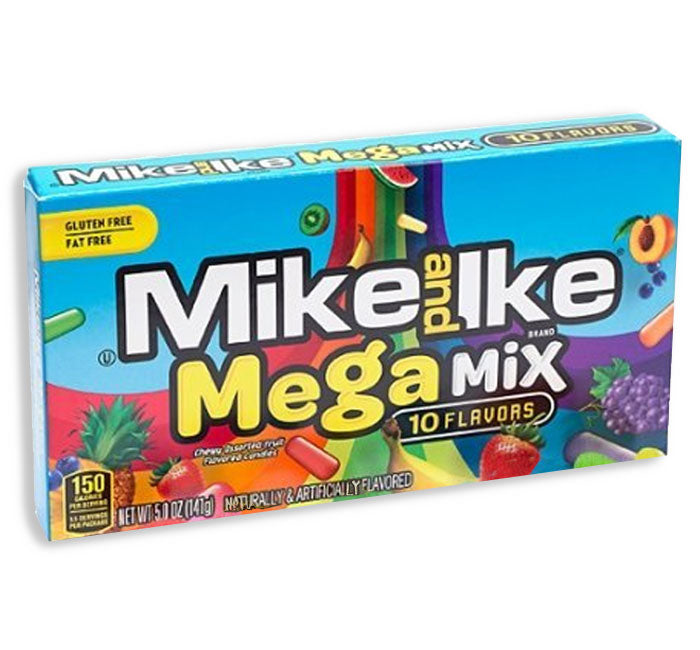 Mike & Ike Mega Mix Theatre Box- 5oz