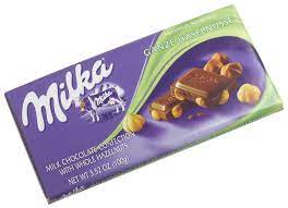 Milka Bar- Hazelnuts Milkk