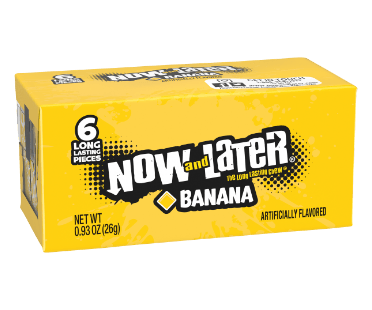 Now and Later 6-Pack Candy - .93oz Banana