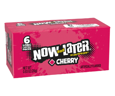 Now and Later 6-Pack Candy - .93oz Cherry