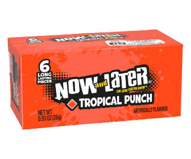 Now and Later 6-Pack Candy - .93oz Tropical Punch