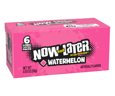 Now and Later 6-Pack Candy - .93oz Watermelon