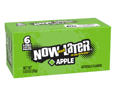 Now and Later 6-Pack Candy - .93oz Apple