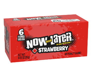 Now and Later 6-Pack Candy - .93oz Strawberry