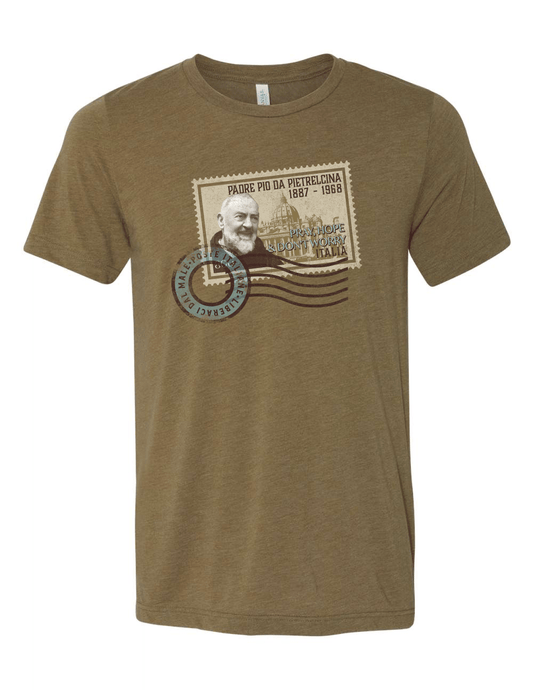 Padre Pio of Pietrelcina | Vintage Unisex Shirt