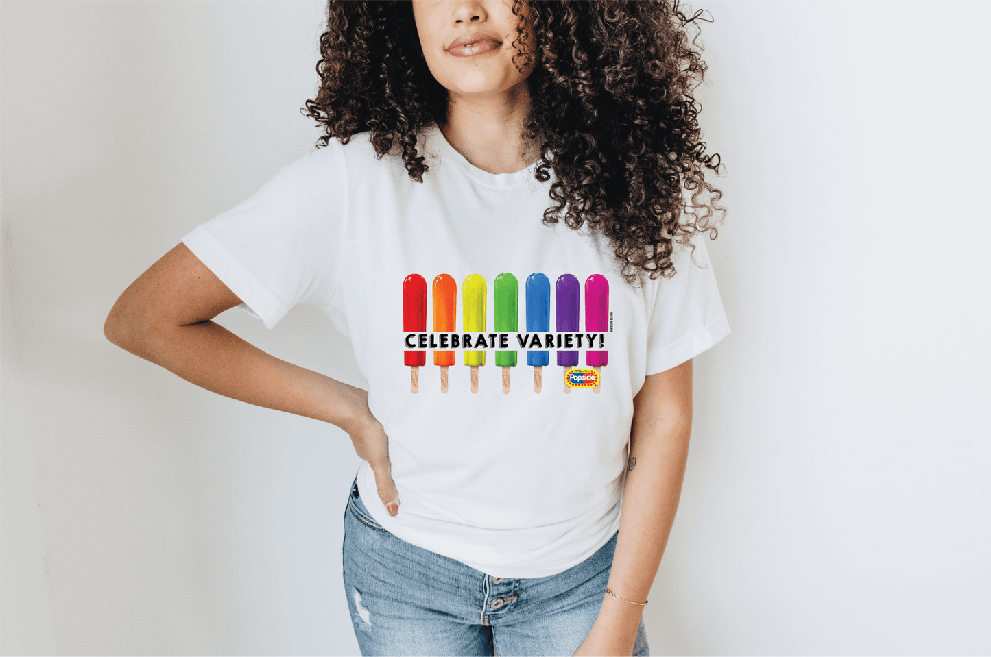 Popsicle Celebrate Diversity Tee | Rainbow Popsicle® Shirt
