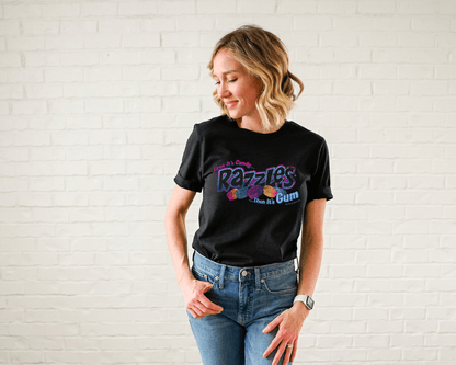 Retro Razzles Logo Tee | First, It's Candy...Then, It's Gum! Shirt