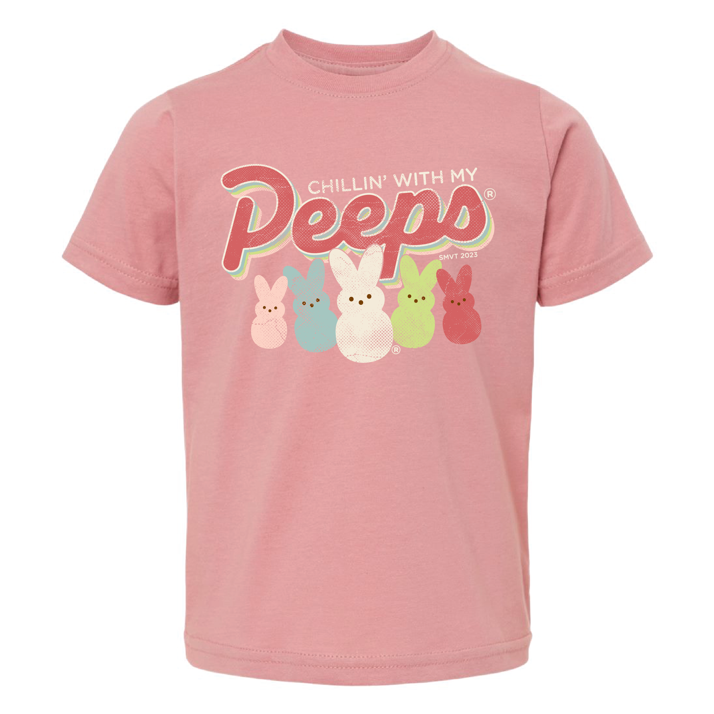 Toddler Chillin' With My Peeps Graphic Tee