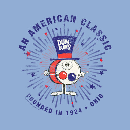 Star Spangler Dum Dums® Tee | Patriotic T-shirt | Vintage USA American Inspired Drummer Unisex Shirt | Fireworks Tee