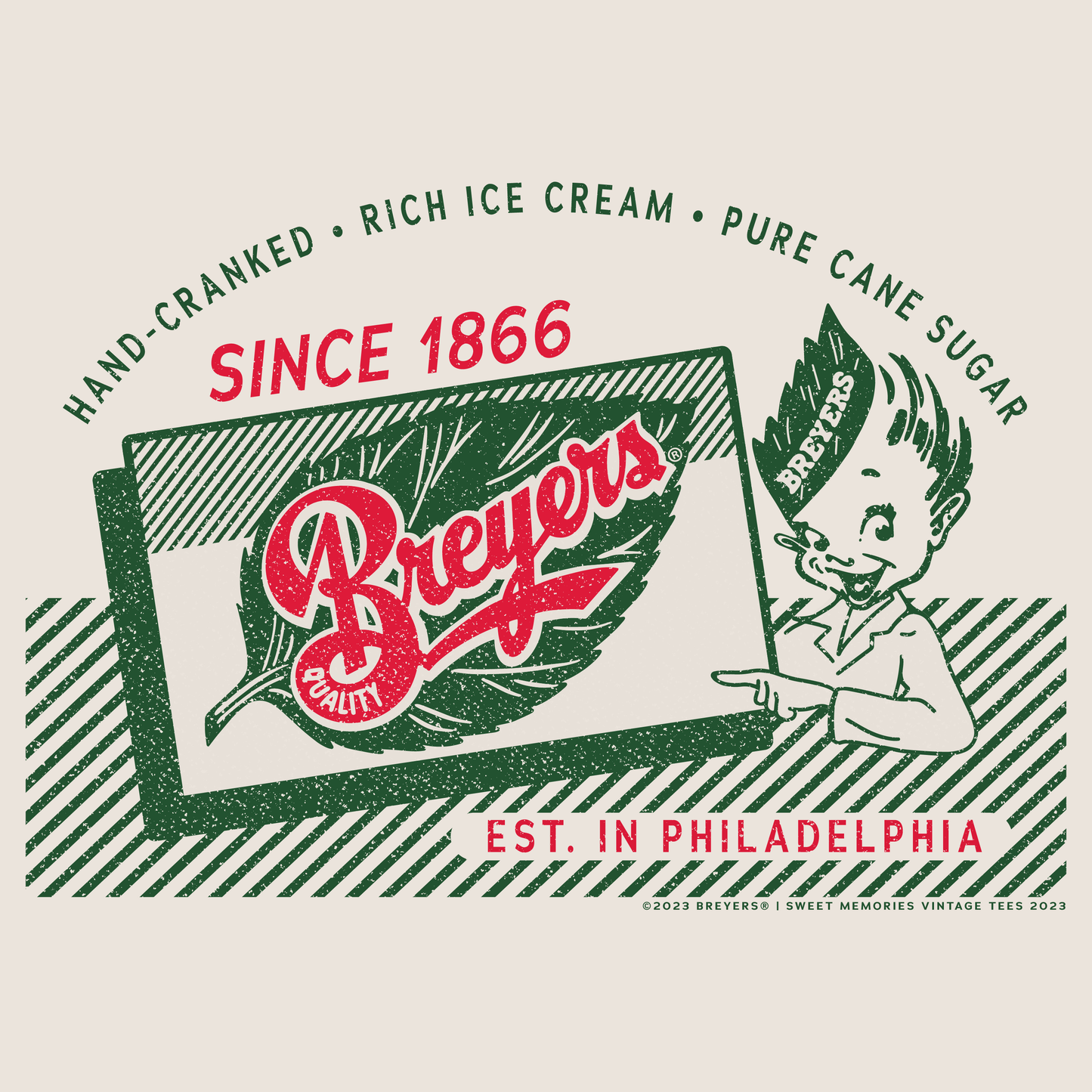 Breyers® Ice Cream Vintage 1950s Advertisement | Unisex Tee