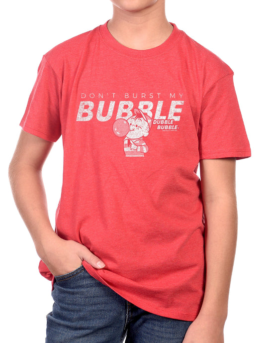 YOUTH Burst My Bubble! Dubble Bubble® Unisex Shirt | Bubble Gum Shirt | Back-to-School Style