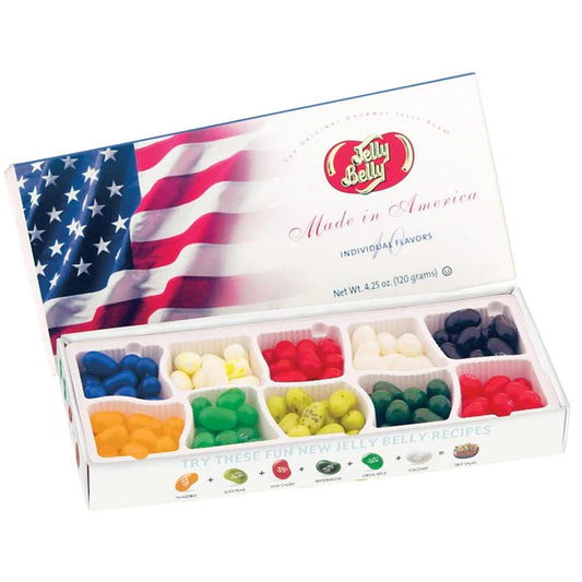 Jelly Belly 10-Flavor Flag Gift Box - 4.25oz