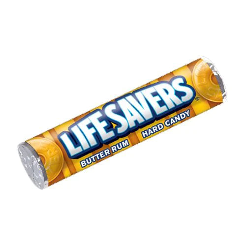 Life Savers Hard Candy Butter Rum - 1.14-oz. Roll