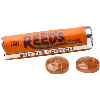 Reeds Hard Candy Rolls - 1.01oz Butterscotch