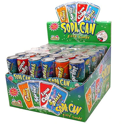 Soda Pop Fizzy Candy, 6pack - 1.48oz