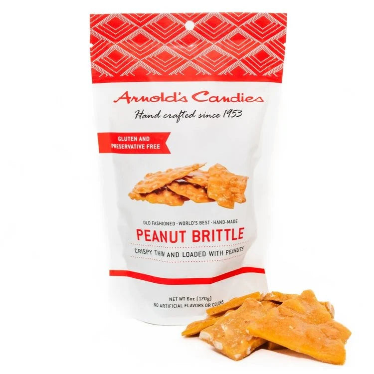 Arnold's Peanut Brittle Bags - 6oz