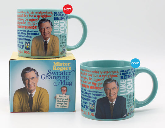 Mister Rogers Heat-Changing Coffee Mug
