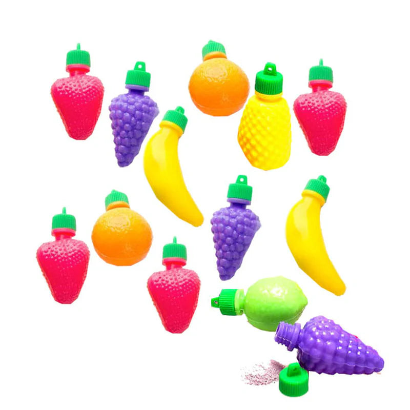 Candy Powder Filled Plastic Fruits Medley