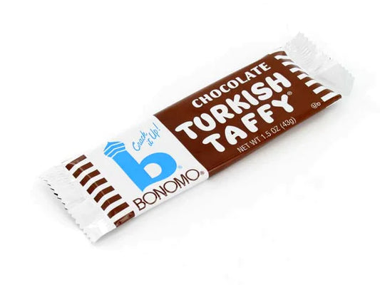 Bonomo Chocolate Turkish Taffy Candy Bar 1.5 oz.