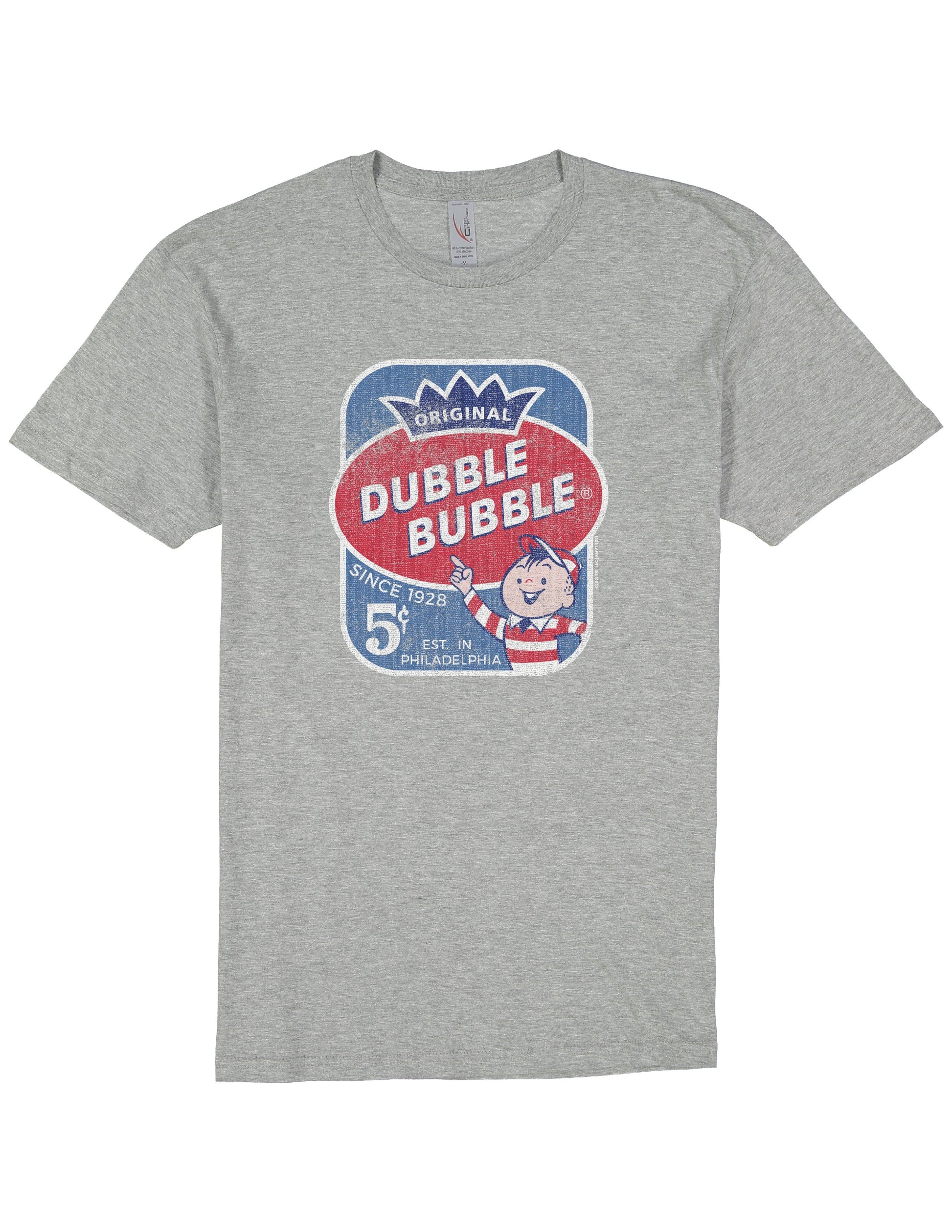 Dubble Bubble Original Bubble Gum Tee retro vintage candy logo graphic t shirt