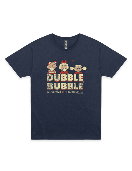 dubble bubble retro gum graphic t shirt officially licensed vintage candy brand unisex nostalgia tee