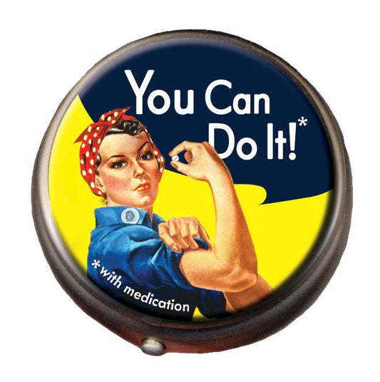 Rosie the Riveter Pill Box