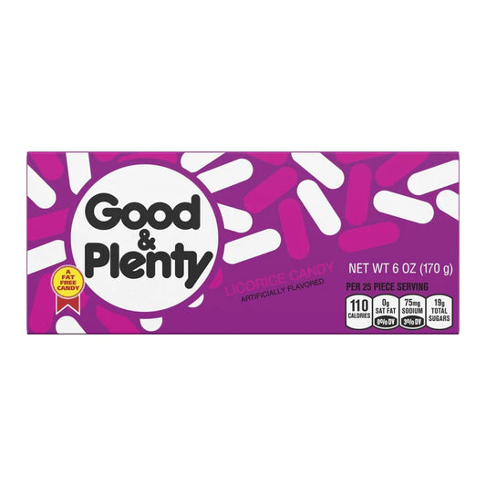 Good & Plenty - 6oz Theater Box