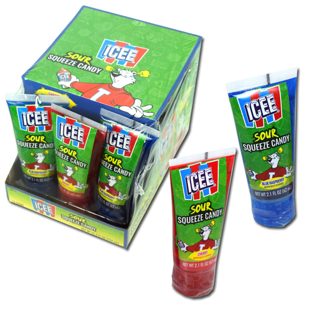 Sour Icee Squeeze Candy