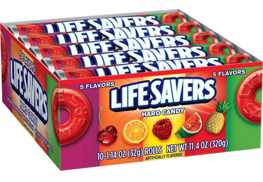 LifeSavers Hard Candy 5 Flavors- 1.14-oz. Roll