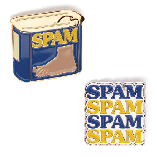 Monty Python Spam Enamel Pin Set
