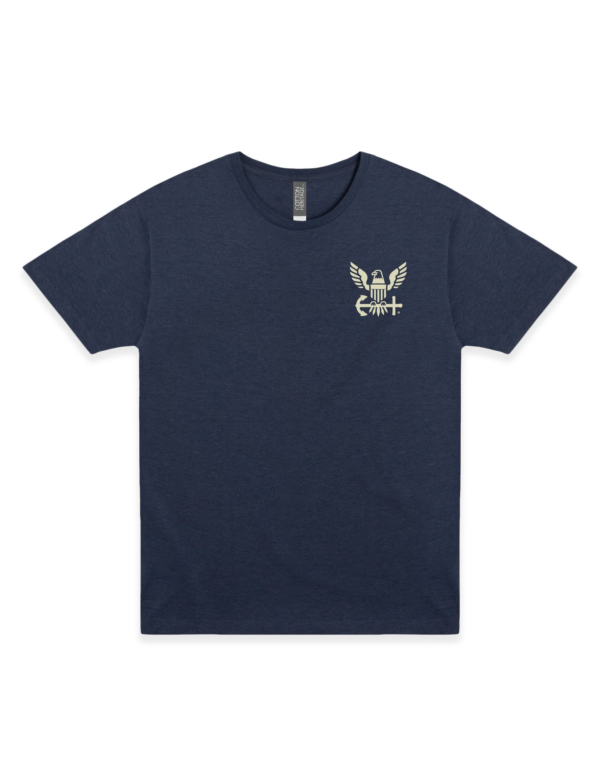 americas navy seabees enlist vintage graphic t shirt officially licensed military patriotic unisex tee front graphic