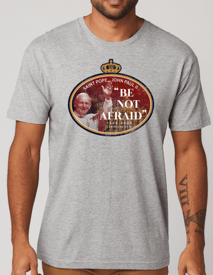 unisex pope john paul ii t shirt styled casually catholic faith inspired outfit