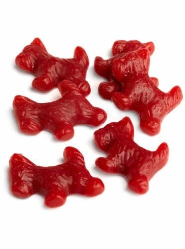 Jelly Belly Scottie Dogs Red Licorice - 2.75oz Grab & Go® Bag