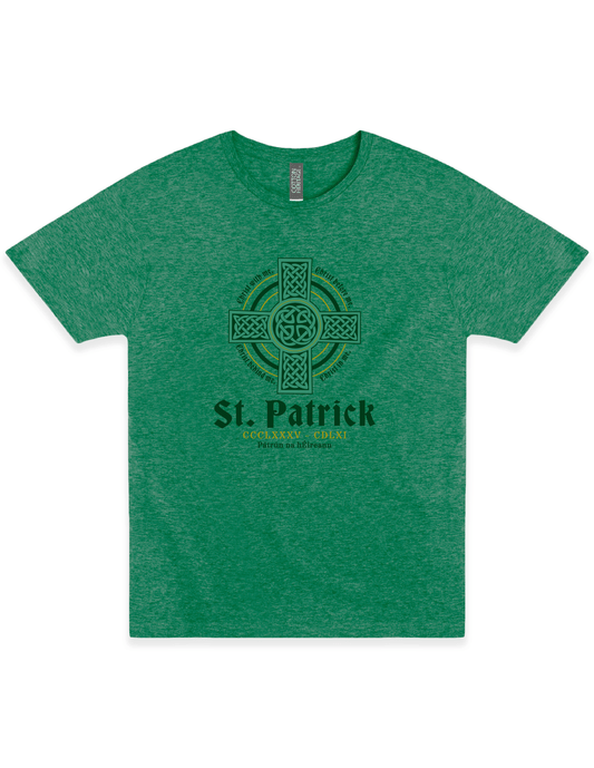 saint patrick patron saint of ireland catholic religious graphic t shirt unisex faith apparel