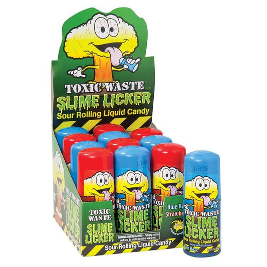 Toxic Waste Mega Slime Licker Sour Rolling Candy - 3 fl oz
