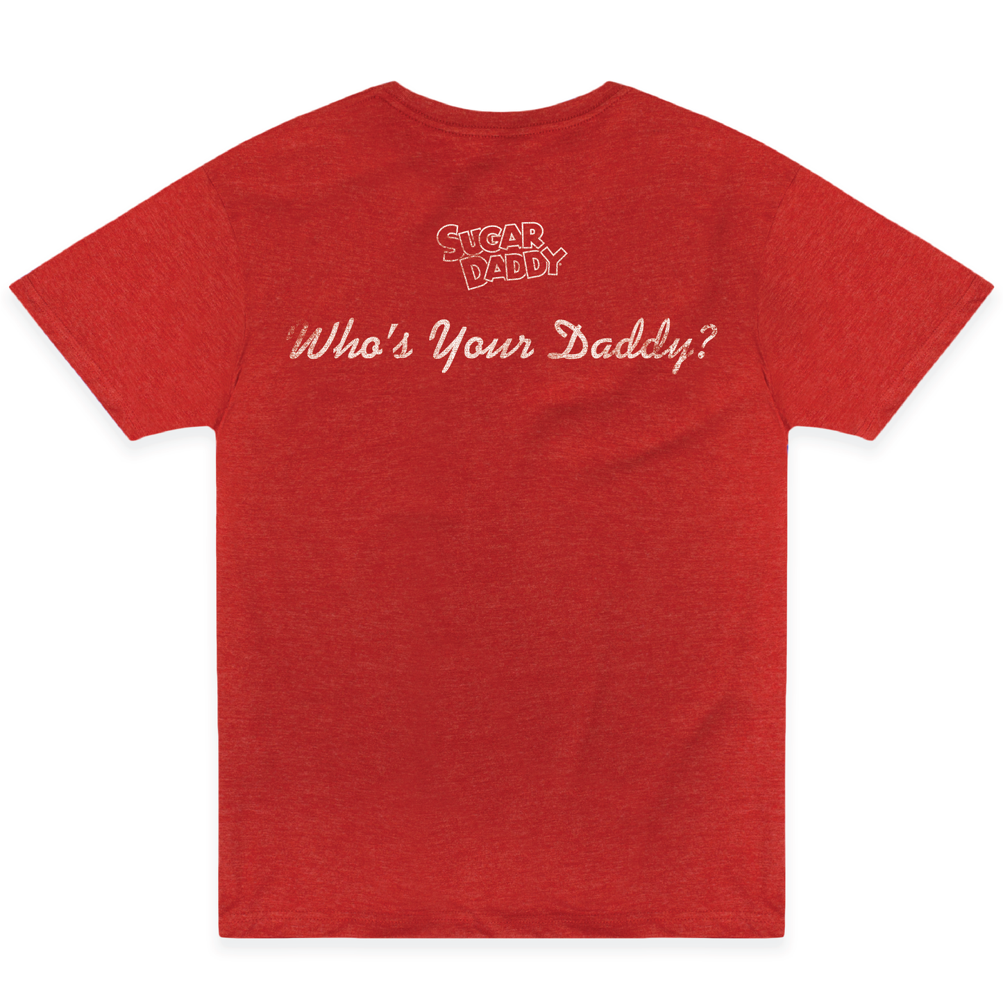 sugar daddy whos your daddy candy graphic t shirt officially licensed retro candy unisex tee