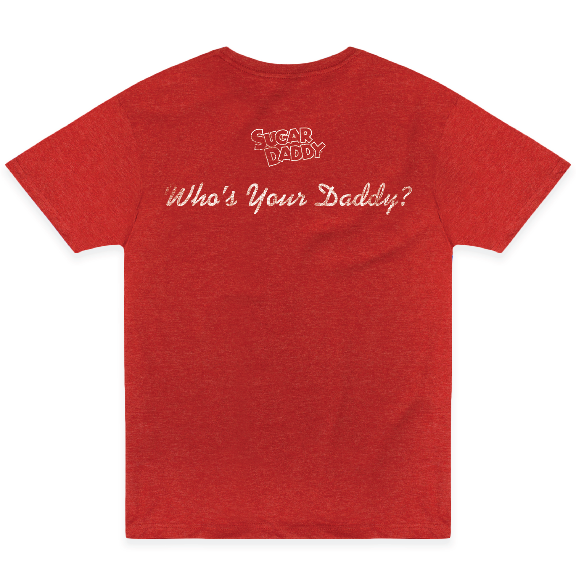 sugar daddy whos your daddy candy graphic t shirt officially licensed retro candy unisex tee