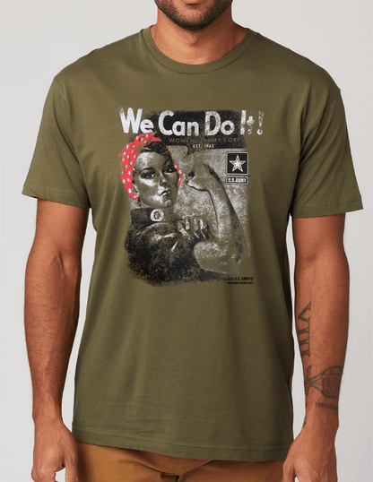 トップス Ameri VINTAGE SHEER LADY ARMY SHIRT U.S. Army® Rosie the Riveter Women's Army Corps Tee - Shop Now