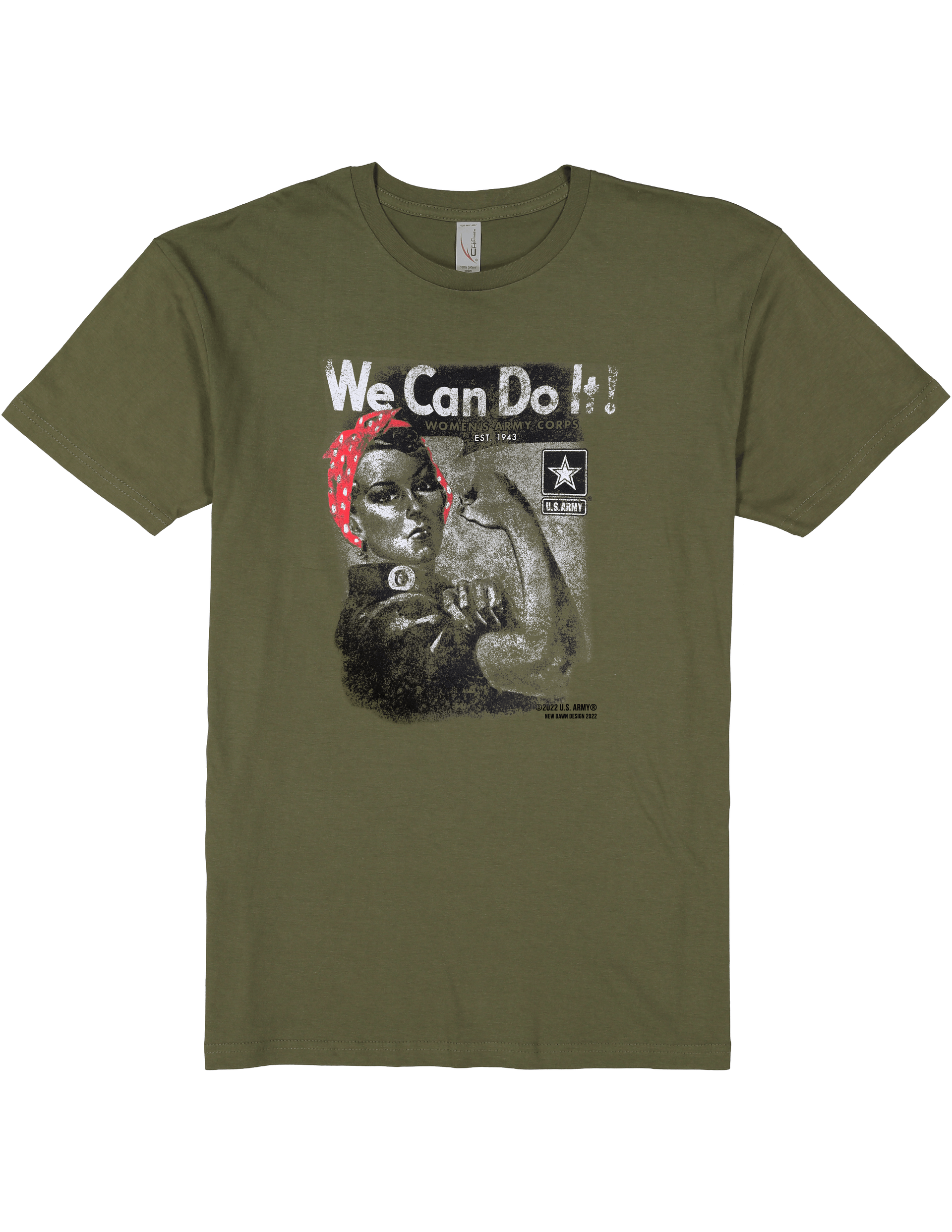 トップス Ameri VINTAGE SHEER LADY ARMY SHIRT U.S. Army® Rosie the Riveter Women's Army Corps Tee - Shop Now