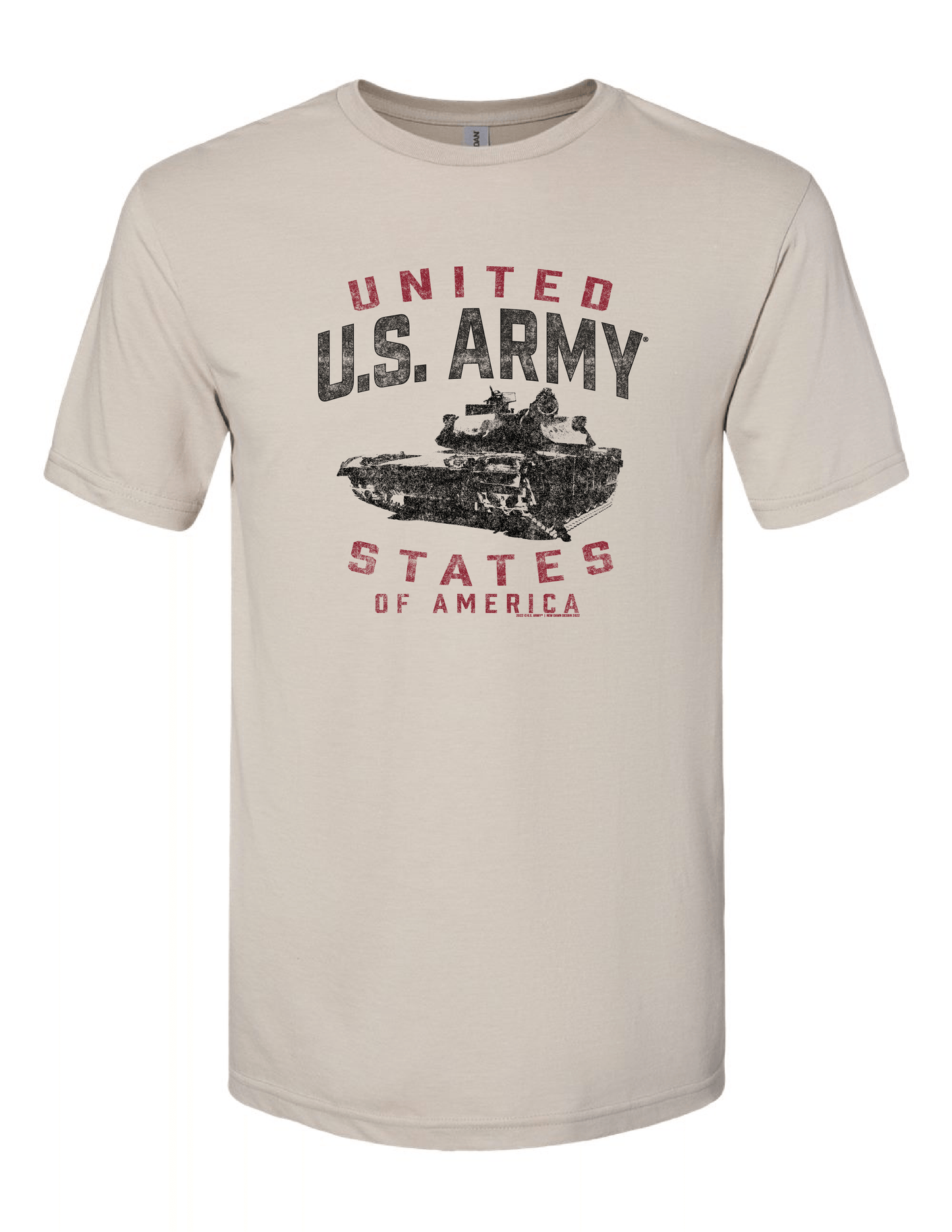 us army tanker vintage graphic t shirt officially licensed military unisex tee