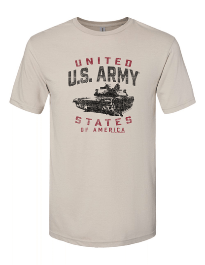 us army tanker vintage graphic t shirt officially licensed military unisex tee
