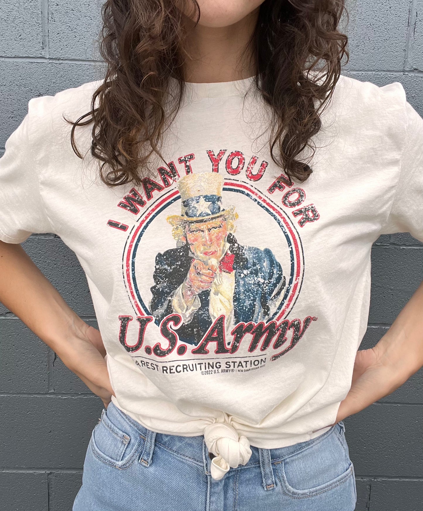 unisex us army uncle sam t shirt styled casually patriotic military outfit
